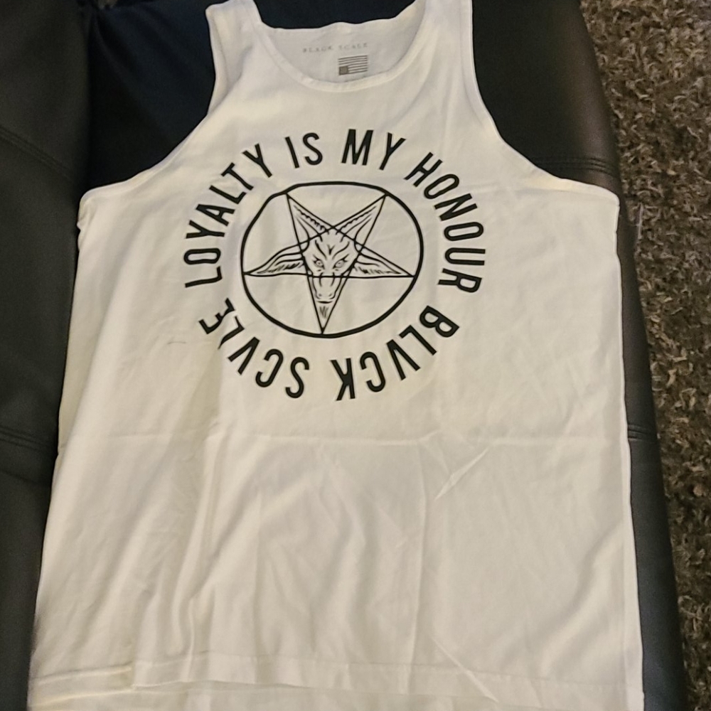 Loyalty Is My Honour Blvck Scvle Pentagram Tank